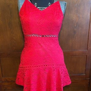 Never worn Francescas red dress